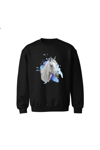 Bluza dziecięca bez kaptura Siwy