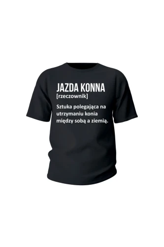 Koszulka dziecięca Jazda konna - Definicja