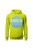 Bluza męska z kapturem  z Rybą - limonka