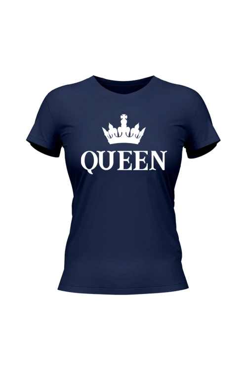 Koszulka damska Queen - granatowa