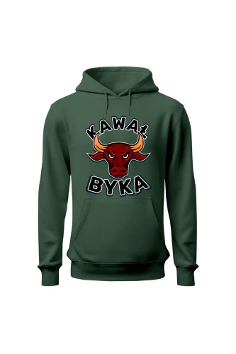 Bluza męska z kapturem Kawał byka