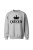 Bluza bez kaptura Queen - szara
