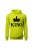 Bluza męska z kapturem King - limonka