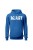Bluza męska z kapturem Beast - niebieska