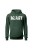 Bluza męska z kapturem Beast - zielona