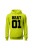 Bluza męska z kapturem Brat 01 - limonka
