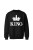 Bluza bez kaptura King - czarna