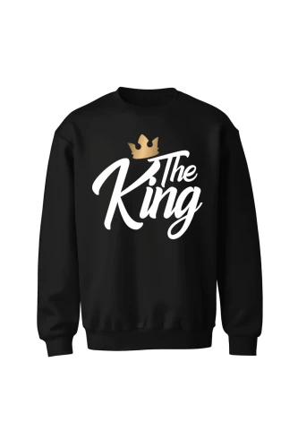 Bluza bez kaptura The king