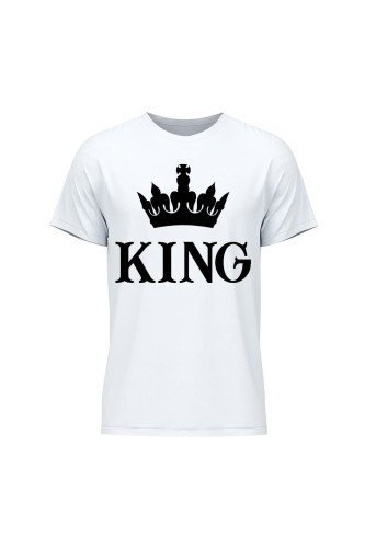 Koszulka męska King - biała