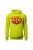 Bluza męska z kapturem Kapitan Tata - limonka
