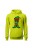 Bluza męska z kapturem Tata elf - limonka