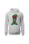 Bluza męska z kapturem Tata elf - szara