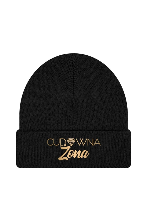 Czapka zimowa Cudowna Żona - czarna