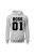 Bluza męska z kapturem Boss 01 - szara