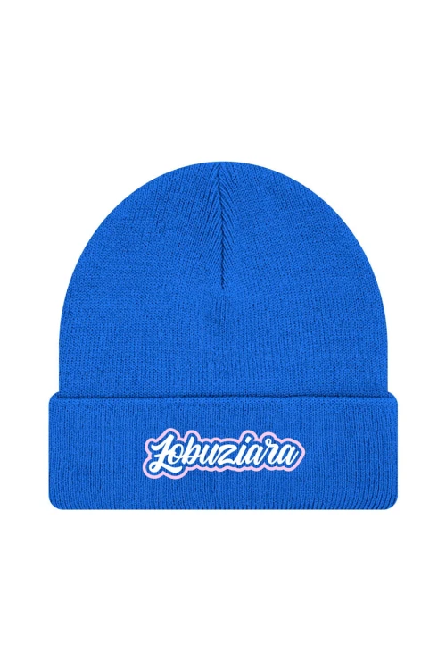 Czapka zimowa Łobuziara - niebieska