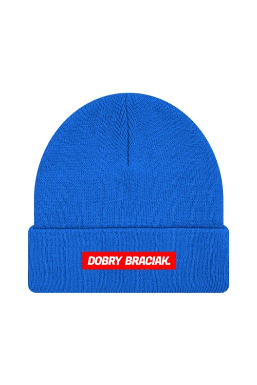 Czapka zimowa Dobry braciak - niebieska