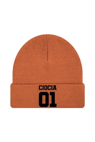 Czapka zimowa Ciocia 01 - pomarańczowa