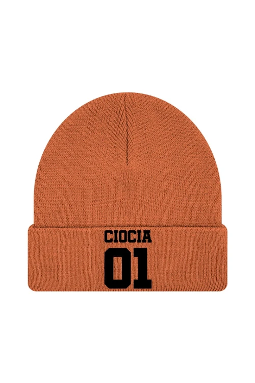 Czapka zimowa Ciocia 01 - pomarańczowa