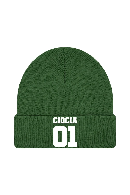 Czapka zimowa Ciocia 01 - ciemnozielona
