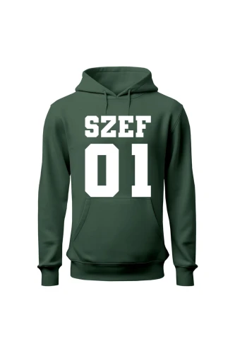 Bluza męska z kapturem Szef 01