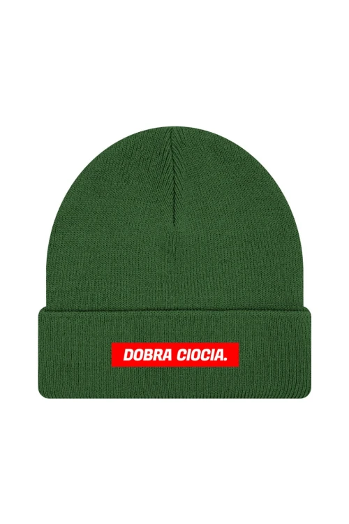 Czapka zimowa Dobra ciocia - ciemnozielona