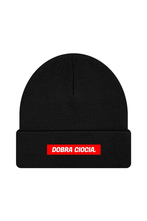 Czapka zimowa Dobra ciocia - czarna