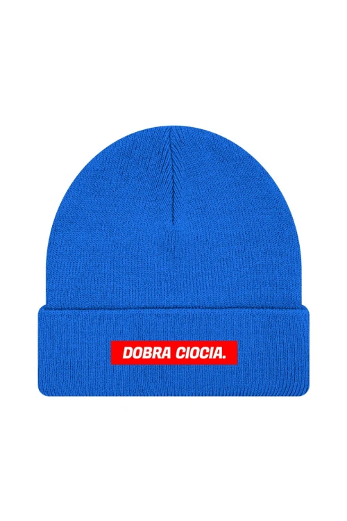 Czapka zimowa Dobra ciocia - niebieska