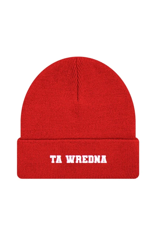Czapka zimowa Ta Wredna - czerwona