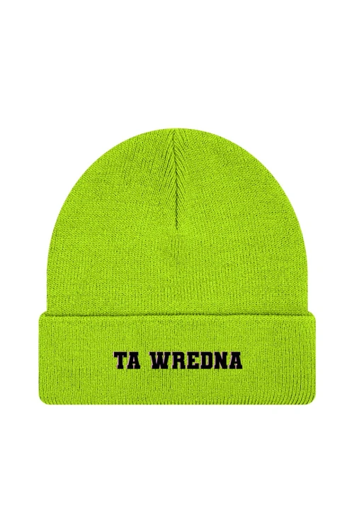 Czapka zimowa Ta Wredna - limonka