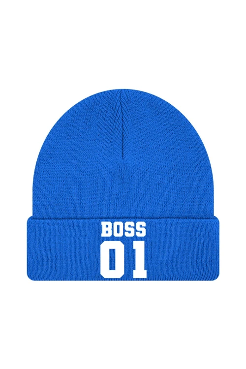 Czapka zimowa Boss 01 - niebieska