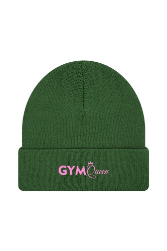 Czapka zimowa Gym Queen - ciemnozielona