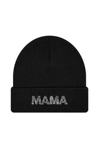 Czapka zimowa Napis mama