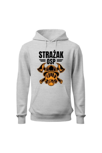 Bluza męska z kapturem Strażak OSP