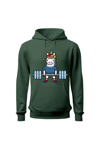 Bluza damska z kapturem Jednorożec