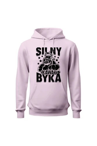 Bluza damska z kapturem Silny Kawał Byka