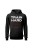 Bluza damska z kapturem Train Hard - czarna