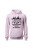 Bluza damska z kapturem Mama gospodyni - różowa