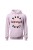 Bluza damska z kapturem Mama cudownych dzieci - różowa