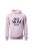 Bluza damska z kapturem Best mom ever - różowa