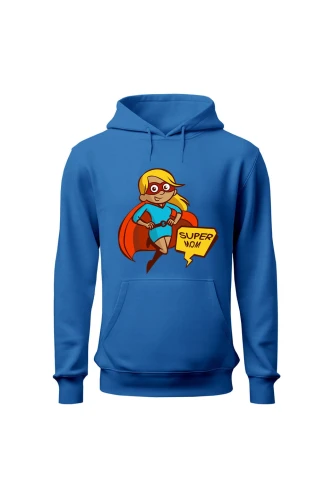 Bluza damska z kapturem Super mom