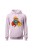 Bluza damska z kapturem Super mom - różowa