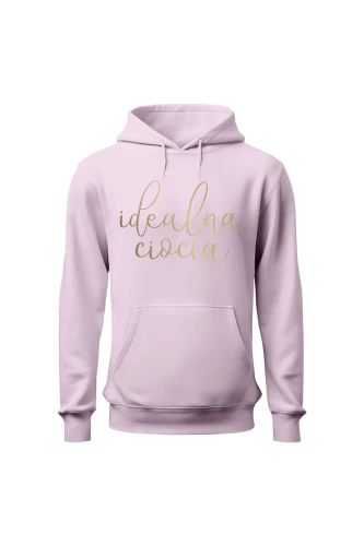 Bluza damska z kapturem Idealna ciocia