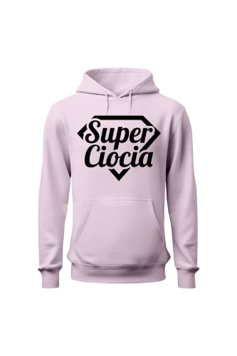 Bluza damska z kapturem Super ciocia