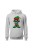 Bluza damska z kapturem Mama elf - szara