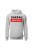 Bluza damska z kapturem Siadaj jedynka - szara