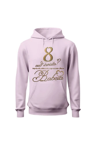 Bluza damska z kapturem 8 cud świata babcia