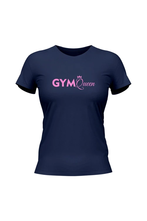 Koszulka damska Gym Queen - granatowa
