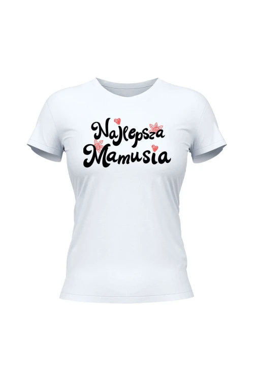 Koszulka damska Najlepsza mamusia - biała