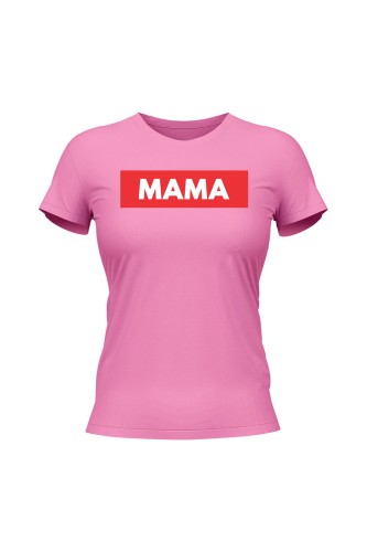Koszulka damska Mama - różowa