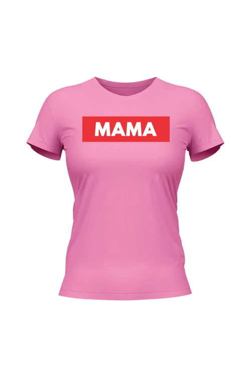 Koszulka damska Mama - różowa